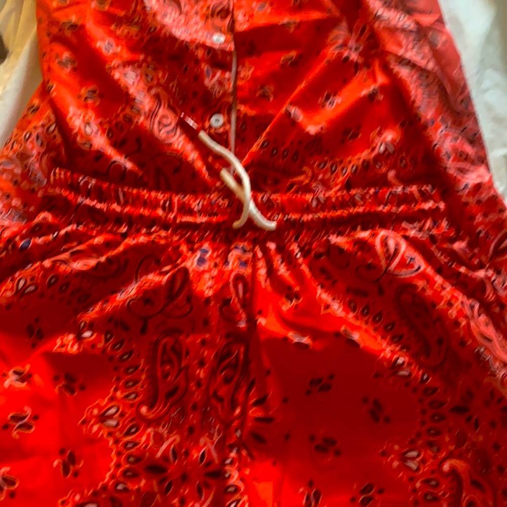 Never worn red short set. Super soft super cute.
